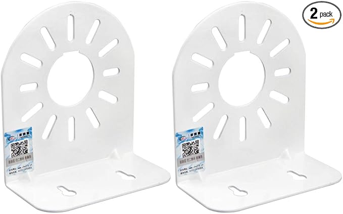 L-Shape Dome Camera Bracket,Universal Wall Ceiling Mount Bracket for Security CCTV Hikvision Dome Camera, CCTV Security Camera Mount Bracket/(2 Pack)