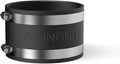 AC Infinity Noise Reduction Clamp 4-Inch, Duct Coupler with Stainless Steel Clamps, Flexible Rubber Coupling for Inline Fans and Carbon Filters in Growing and HVAC