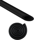 Insulation Foam Pipe 1 inches ID ,6 feet Long, Used for air Conditioning Pipe Insulation, Outdoor Water Pipes and Table Corner Protection,Black