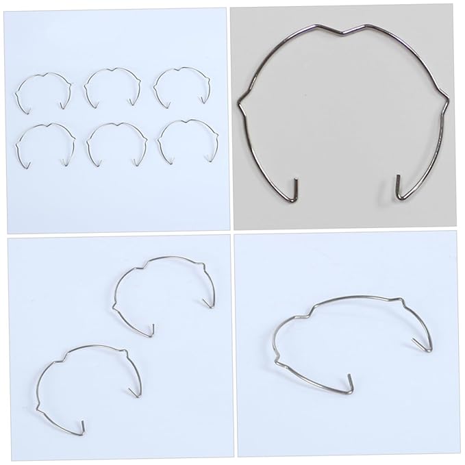 10pcs Retaining Rings for Downlight and Spotlight Drywall Repair Clips Easy Installation Lamp Fixing Fixtures Versatile Lighting Accessories for Home and Commercial Use