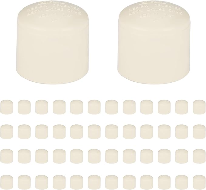 (50 Pack) EFIELD 3/4-inch CPVC Pipe Fittings, End Cap (Socket),(CPVC041-20-50PCS)