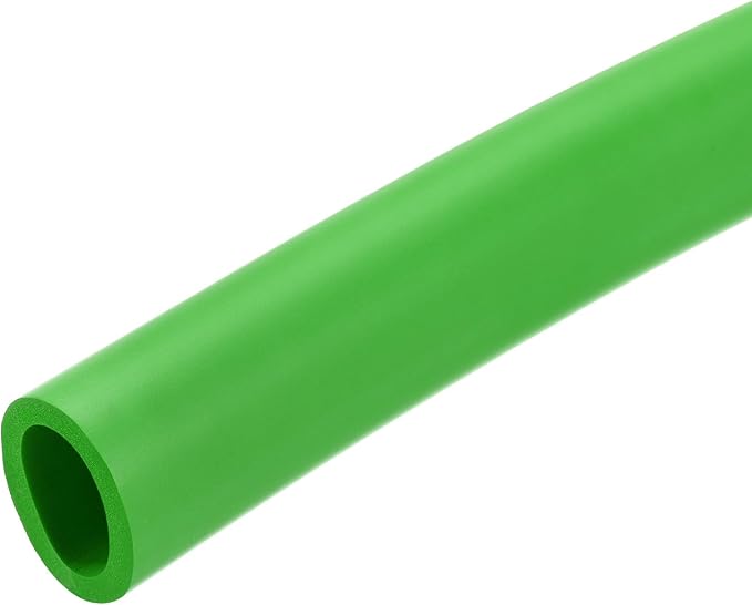 uxcell Foam Tubing for Handle Grip Support, Pipe Insulation Outside Pipe Lagging, 32mm(1 1/4") ID 43mm OD 1m Green