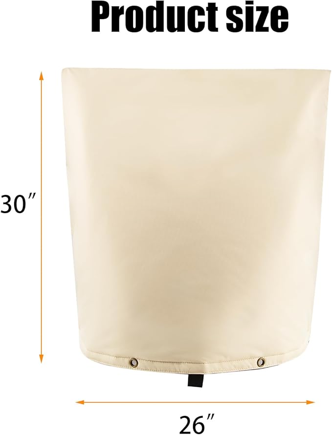Insulated Backflow Preventer Pouch - Outdoor Pipe Insulation for Winter, Well Pump & Sprinkler Valve Protection