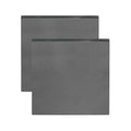 MECCANIXITY 2pcs 3/16"(4mm) x4 x4 Steel Plate, Black Hot Rolled A36 Steel Sheet Plate Base, Square Weldable Metal Discs for Industrial Construction Structural Support