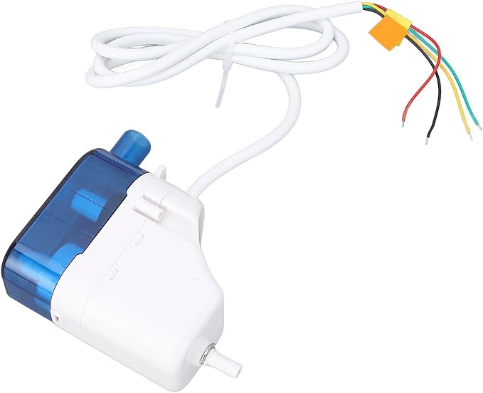 WALFRONT 0.07L Condensate Pump, Silent Operation AC Drain Pump, 40LH Water Removal System for Dehumidifiers and Ice Machines