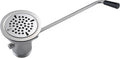 3-1/2 Inch Sink Drain Assembly Kit, Commercial Sink Drain with Twist Handle for Easy Controll - Prevent Sink Clogged