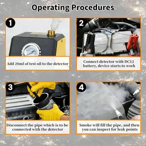 Smoke Machine, Pump, Gauge, Adjustable Flow Meter& Accessories