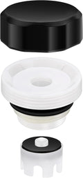 1 Set Vacuum Breaker Kit Replacement Valves Black Replacement Fit Traditional Anti Siphon Frost free Sillcock Valves Vacuum Breaker Outside Faucet Repair Kit