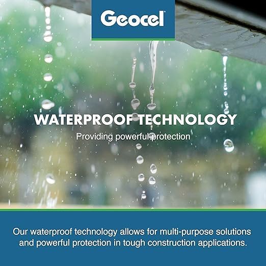 Geocel 2320/2321 Construction Tripolymer Gutter and Narrow Seam Sealant, Clear, 10.3 oz