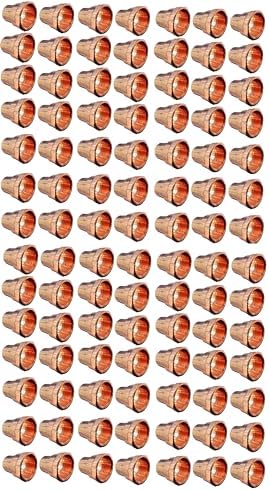 EZ-FLUID Plumbing (100-Pcs) 3/4" C X FIP LF Copper Female Adapter Pressure Copper Fittings,Sweat Solder Connection for Residential,Commercial Pipe.