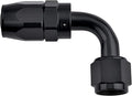 EVIL ENERGY 12AN Hose End Fitting 90 Degree Swivel for CPE Braided Hose Black