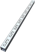 Narrow Channel Drain Grate, 304 Stainless Steel Trench Drain System with Grate, Outdoor Shallow Channel Drainage Kit for Yard, Patio, Driveway Garage (39.4" Lx1.97 Wx1.2 H)