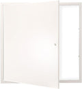 VEVOR Metal Access Panel for Drywall Ceiling, 24 x 24 Inch Plumbing Access Doors with Cam Latch Lock, Heavy-Duty Steel Wall Hole Cover, Easy Install Removable Hinged Panel for Wiring & Cables, Silver