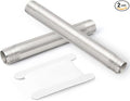 TAISHER 2PCS Stainless Steel Pipe Fittings, 1" NPT x 1" NPT Male Threaded, 8" Length Nipple Cast Pipe