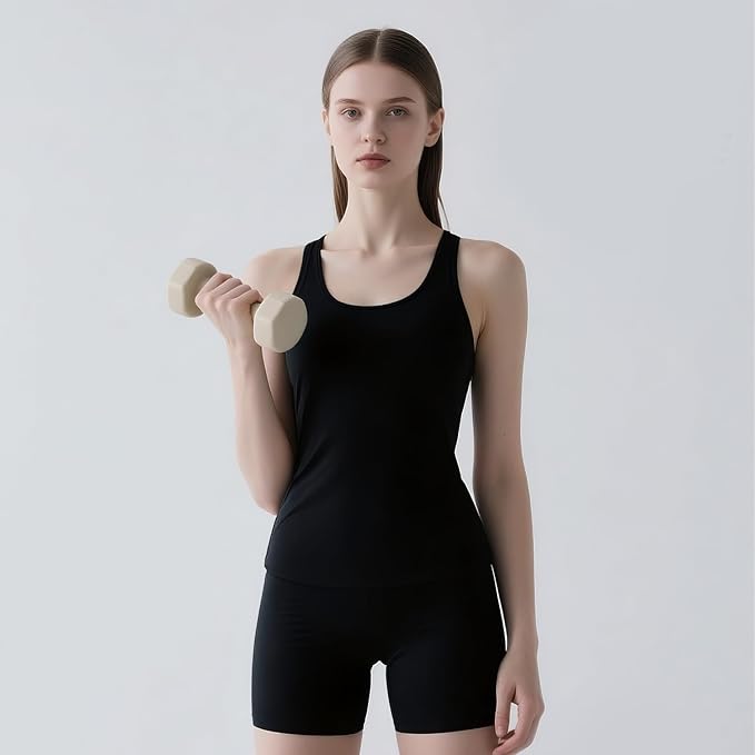 Women's 100% Merino Wool Tank Top – Ultra-Fine 15.5 Micron Base Layer, Breathable, Lightweight Undershirt Outdoor