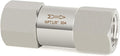 ChillWaves 304 Stainless Steel In-Line Split Check Valve 1/8" NPT Female Thread, One-Way Non-return Check Valve，Prevent Water Back-flow(1-PACK)