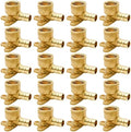 20pcs Drop Ear Elbow Fittings, PEX 1/2" x 1/2" NPT Female Threaded Fitting