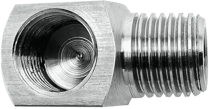 Beduan Stainless Steel Cast Pipe Fittings 90 Degree Barstock Street Elbow 1/4 NPT Male x 1/4 NPT Female Water Fuel Air (Pack of 2)