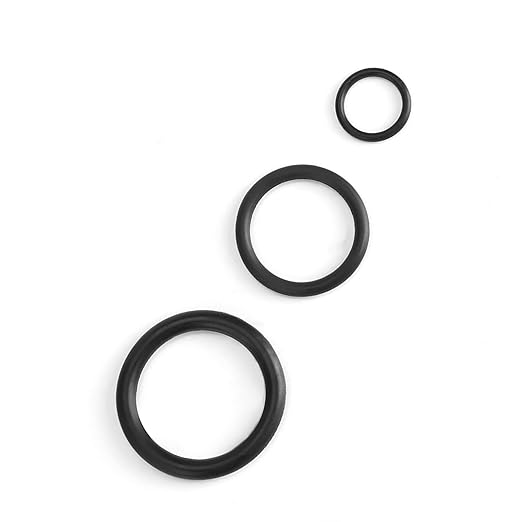 279 Pcs O Ring Assortment Kit, 18 Size Black Rubber O Ring Kit Resist Oil and Heat for Auto Plumbing Hydraulic Hose Faucet Water Air or Gas Repair
