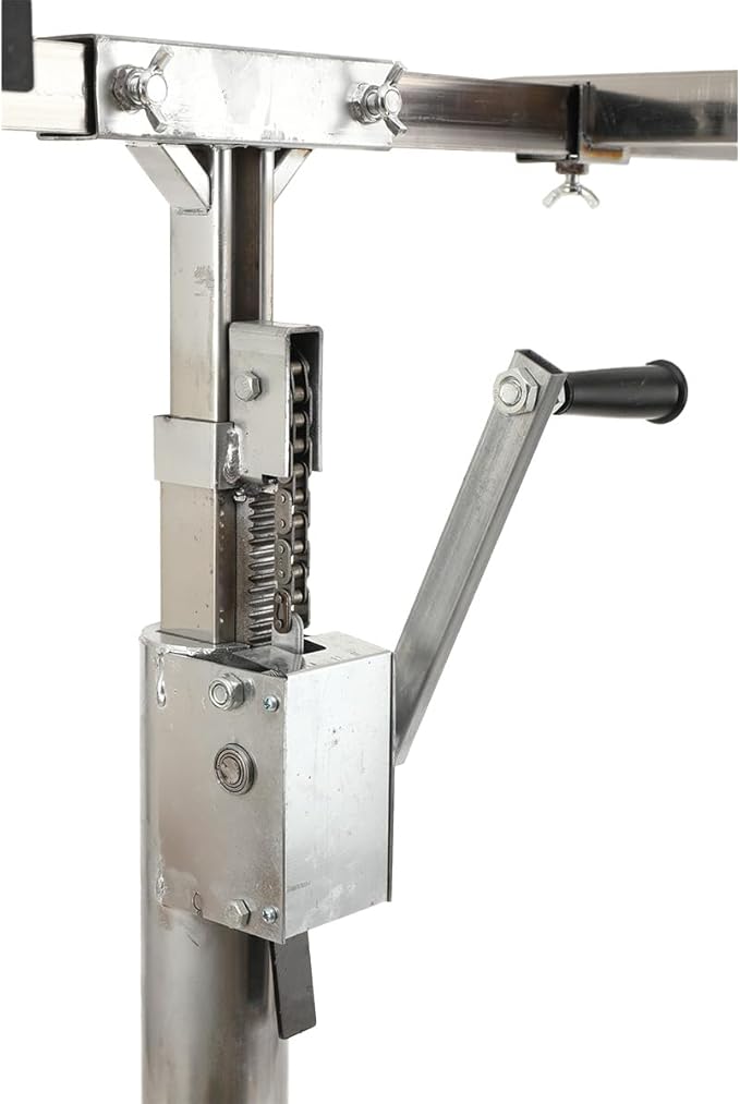 Cabinet Lift Jack for Installing Cabinet, Adjustable Third Hand Tool Support System with Load-Bearing 165lbs, Cabinets Installation Tools, Multi-Functional Cabinet Jack (25.6-48 Inches)