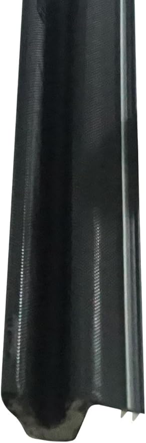 WRS .650" Q-Lon Door Seal/Weatherstripping with Kerf Mount - Black (26 Ft Roll)