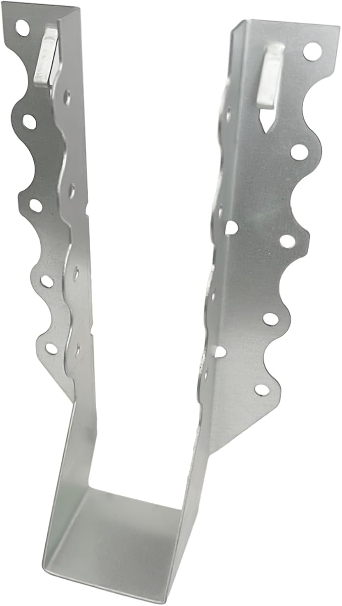 (60PC) 2" X 8" Joist Hanger 18 Gauge Double Shear Face Mount Joist Hangers for Wood, Floor Deck and Ceililng Joists