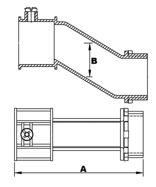 Electrical EMT Conduit to Box Offset Connector, 3/4 Inch, Set Screw, Offset, UL Listed (5)