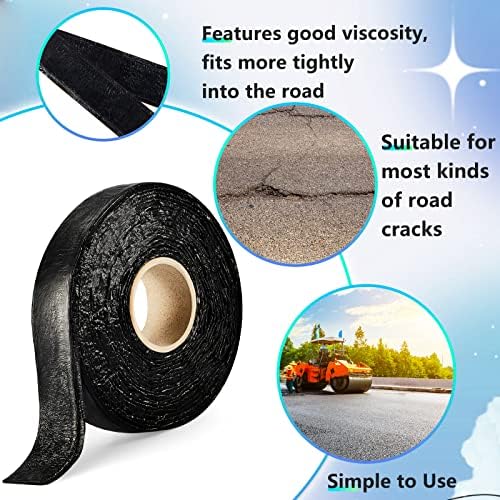 2 Inch Asphalt Crack Filler Tape Asphalt Tape for Driveway Repair Joint