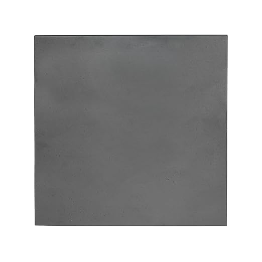 MECCANIXITY 1pcs 1/16"(1.5mm) x12 x12 Steel Plate, Black Hot Rolled A36 Steel Sheet Plate Base, Square Weldable Metal Discs for Industrial Construction Structural Support