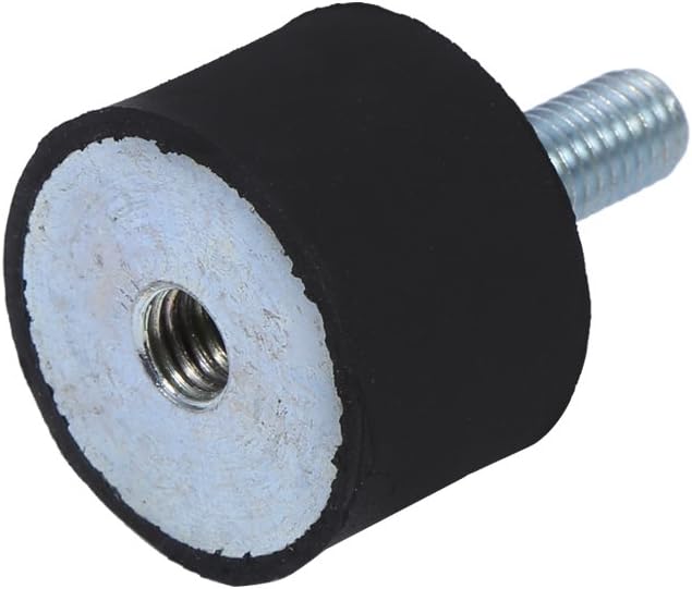M8 M6 Vibration Isolator, Keenso Vibration Mount 2 Threaded Studs AntiVibration Isolation Rubber Mounts Boat Bobbins, pack of 4(VD3020 M823) Other Tuning