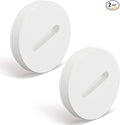 2 Pcs 3 Inch PVC DWV Pipe Fitting Flush Cleanout Plug Compatible with P110 Series NPT Male Threaded Connector PVC Plumbing Adapter for Plumbing Water Line Drainage Piping Waste Vent System