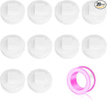 GASHER 20PCS PVC Cleanout Plug 2" NPT Male, End Cap Adaptor, Pipe Fitting Plug closing For Home or Industrial, Plumbing Water Line, Drainage Piping System