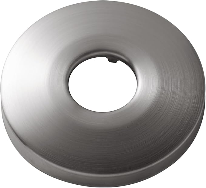 OFFO Shower Arm Flange Brushed Nickel 2.5 Inches in Outer Diameter Replacement Shower Head Arm Escutcheon Plate Suitable for Most Brands Shower Head Arms