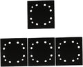 UPKOCH 4pcs Replacement Sander Pad Sanding Backing Plate Easy to Install for Electric for Woodworking and Preparation