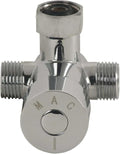 Below-the-Counter Adjustable Mixing Valve with Backflow Preventers | Lead-Free Brass | 1/2" NPT