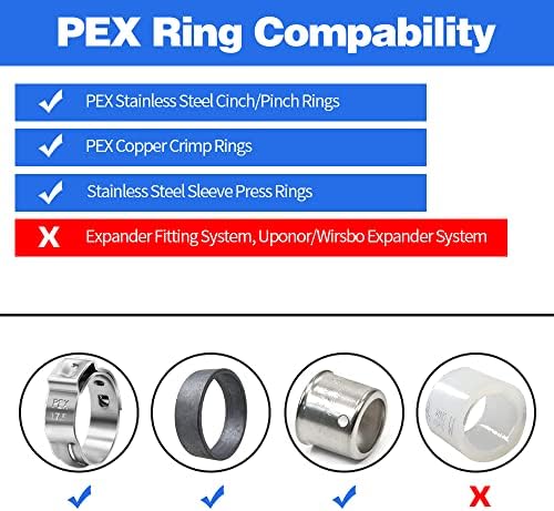 30pcs 3/4" Brass PEX Fittings, Elbow TEE Straight Couplings Set