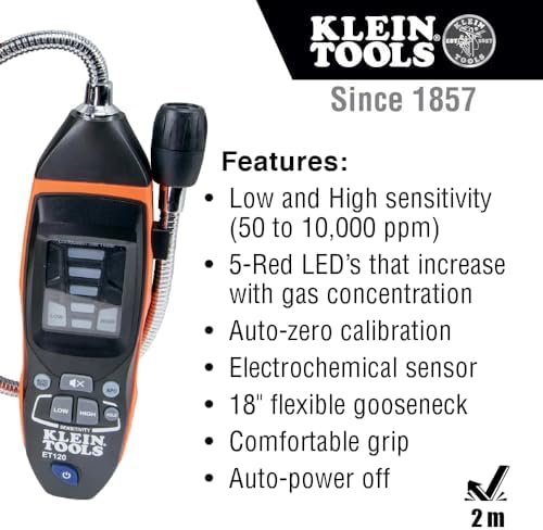 Klein Tools ET120 Gas Leak Detector