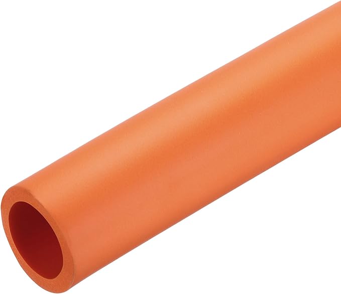 uxcell Foam Tubing for Handle Grip Support, Pipe Insulation Outside Pipe Lagging, 36mm(1 7/16") ID 48mm(1 7/8") OD 1m Orange