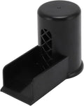 Dishwasher Air Gap Cover with Ramp, Replacement Air Gap Overflow Spout Extender for Dishwasher Air Gap Overflow Extender With Ramp For Kitchen Sink(Black)