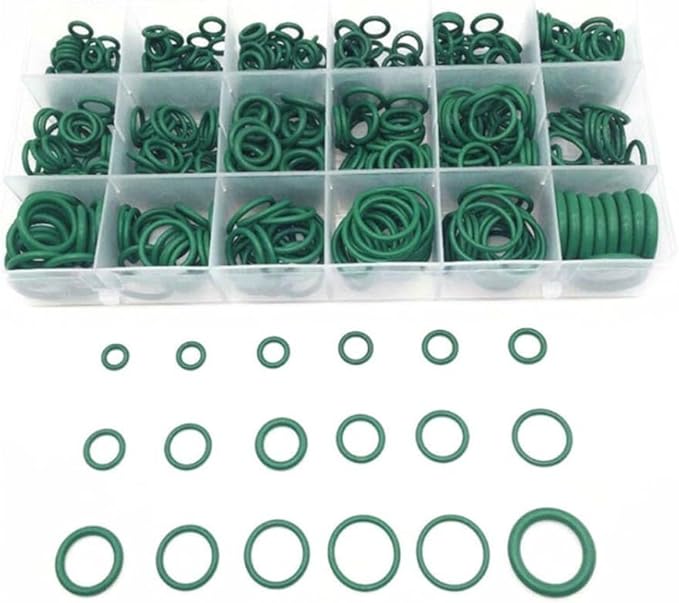 FABULETTA 270 Pieces O Ring Kit HNBR O-Ring Gasket Assortment Set Rubber Seals Gasket for Car Repair, Plumbing, Air or Gas Connections