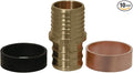 XFITTING 3/4 Inch Pex x 3/4 Inch PB (polybutylene) Slicing coupling with ring, Repair Kit, 30-2-2=10XX, 10 Pieces