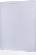Suteck Plumbing Access Panel for Drywall Ceiling 12 x 16 Inch Reinforced Plastic Wall Access Doors Removable Hinged White