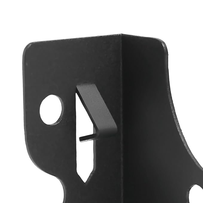 16Pcs 2"x 6" Joist Hanger,Q235B Steel Black Powder Coated Face Mount Joist Hangers ,Hurricane Ties for Rafters,Tie Brackets for Floor Deck and Ceiling Joists
