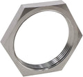 DERNORD Cast Pipe Fitting Stainless Steel 304 Hex Locknut 2 Inch NPT Female