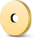 OFFO Extra Large Shower Arm Flange Bright Gold 3.5" in Outer Diameter Replacement Shower Head Arm Escutcheon Plate Suitable for Most Brands Head Arms