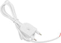 PartyKindom Water Leak Detector Probe with 1M Stainless Steel , Reusable Water Sensor Tool for Flood and Liquid Leak Detection in Homes and Basements