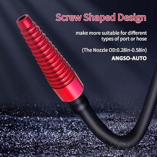 EVAP Service Port Cone Nozzle Adapter For Car Intake Emission Testing