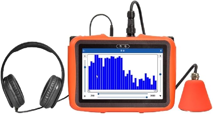 PQWT Indoor Water Leak Detector – 0.5 Meter Underground Water Leak Detectors for Home with High-Precision Sensor and Portable Case