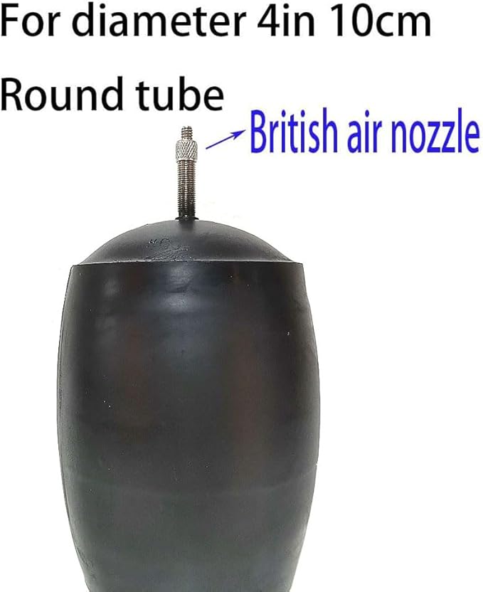 Rubber Test Ball Pipe Plug;Multi-Size Test Ball Plug;Test Ball Pneumatic Plug (4in 10cm)
