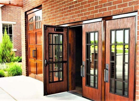 Premium Aluminum Door Threshold - Door Saddle Flat Utility ADA Wheelchair Compliance - Black Anodize, 10" Wide x 48" Long